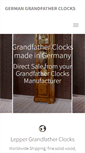 Mobile Screenshot of germangrandfatherclocks.com